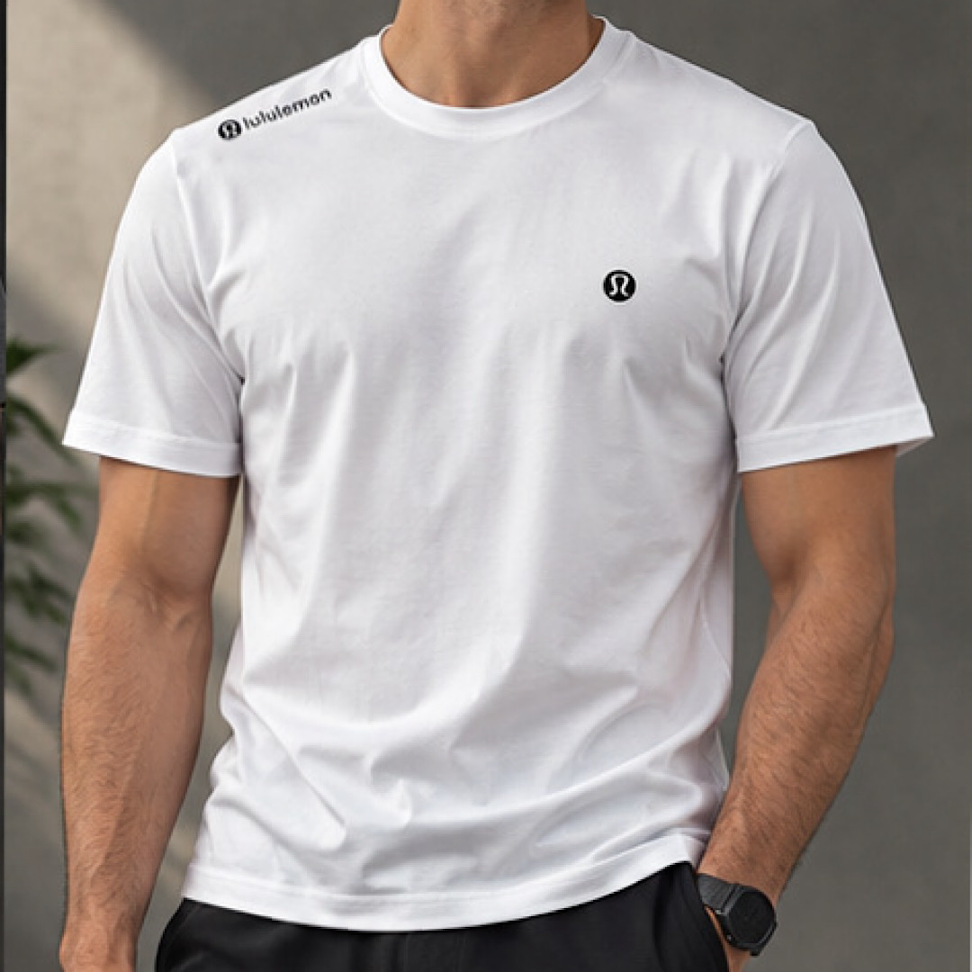 تی شرت مردانه لیزری lululemon سفید